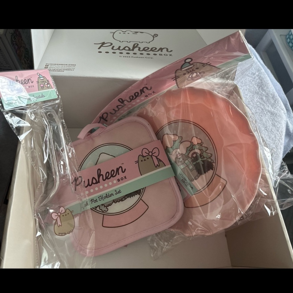Pusheen Box Winter 2024  Exclusive items